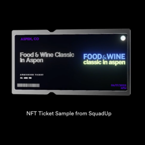 NFT Ticket Sample